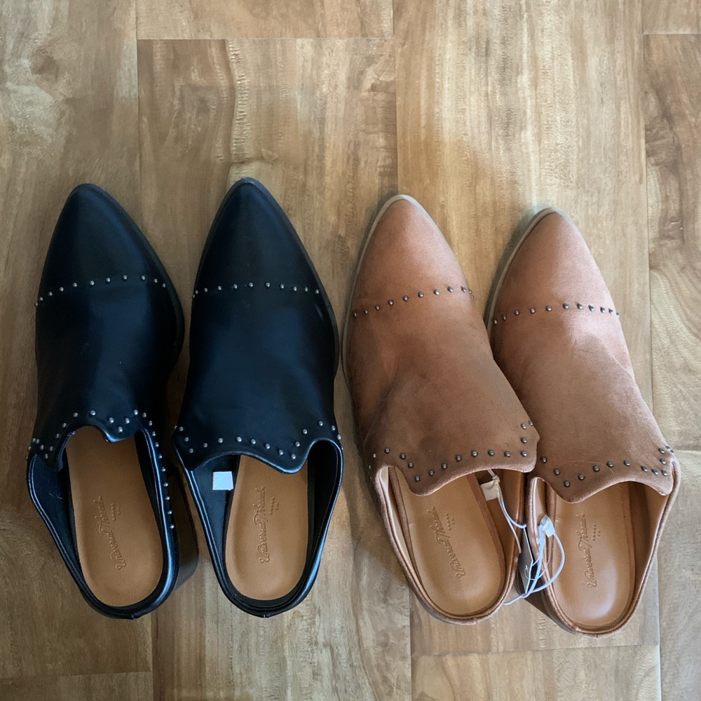 Universal Thread studded mules (Bundle)